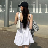Women Dresses Sling Dress Slim Fit Backless Sexy Skirt