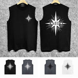 Amiri tank top star shield print