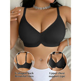 Full figure bra soft support push up