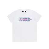 Vlone T Shirt Spring/Summer Print Crew Neck