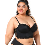 Full figure bra high support shaping lace beautiful back