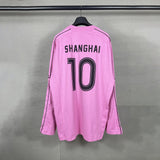Mens T-shirts Balen Paris Loose Football Jersey Embroidered Logo