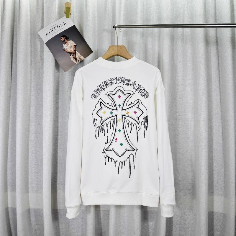 Chrome Hearts Sweatshirt Autumn/Winter Crew Neck Sweater