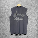 Amiri tank top letter padded printing