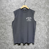 Amiri tank top los angeles california printing