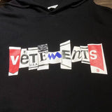 Vetements Hoodie VTM Letter Printed Hoodie