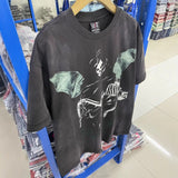 saint m t shirts s.m. evil bat graphic crewneck pullover short sleeve t-shirt