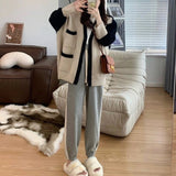 Women Knitted Cardigan Loose Sweater Coat