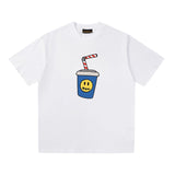 Drew house tshirt r d@ew cartoon series graphic crew neck pullover short sleeve wholesale single piece
