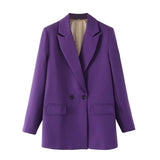 Women Suits Spring and Autumn Two-Button Suit Jacket