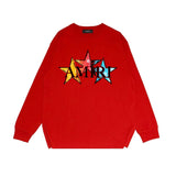 Amiri Long Sleeved Shirt Printed Trendy Pure Cotton