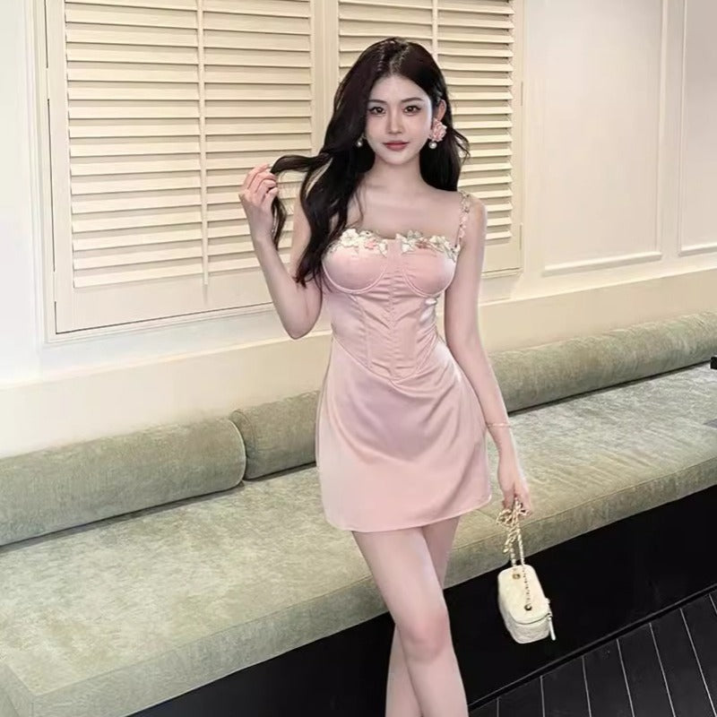 Women Dresses Spring Dress Elegant Embroidery Dress