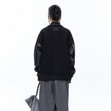 Unisex Jacket Autumn Stitching Embroidered Jacket