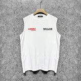 Amiri tank top tv channel printing