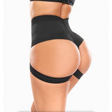 Butt lifter tummy control button shaping pants