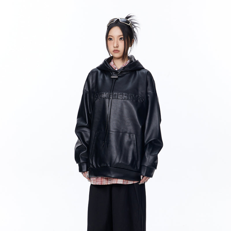 Unisex Jacket Autumn Pu Coat