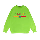 Amiri Long Sleeved Shirt Printed Trendy Pure Cotton
