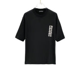 Ch hip-hop t shirts ch crow short-sleeved heavy industry sanskrit embroiderloosecasualpure cotton american couple easiest for match