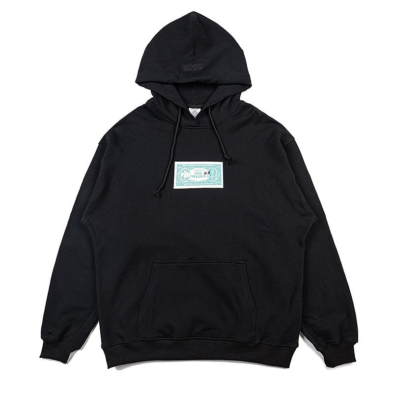 Vetements Hoodie VTM USD Printed Hoodie