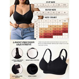 Full figure bra seamless push-up to prevent sagging