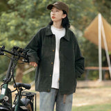 Unisex Shirts Fall Vintage Overalls Jacket