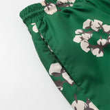 Denim Tears Shorts Yellow flower woven