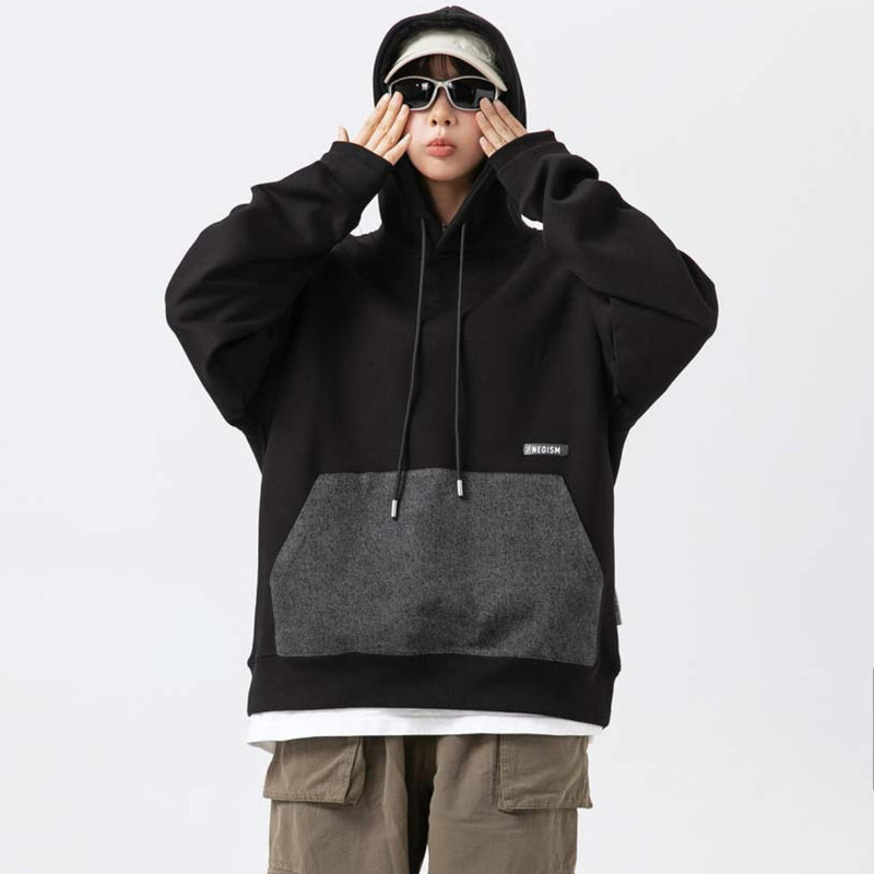 Unisex Hoodie Autumn Pocket Multicolor Hoodie
