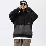 Unisex Hoodie Autumn Pocket Multicolor Hoodie