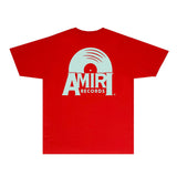 Amiri T Shirts Printed Trendy Pure Cotton