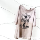 saint m t shirts s.m. guns n' roses collaboration crewneck t-shirt
