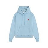 Ami aheoineloveembroiderloosecasual hoodiefall and wintersweatshirteasiest for matchcouple hooded