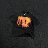 saint m t shirts s.m band tour graphic crewneck t-shirt