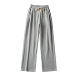 Women Sweatpants Straight-Leg Pants Sweatpants Loose Sports and Leisure Wide Leg Pants