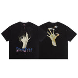 saint m t shirts s.m vintage washed distressed crew neck pullover short sleeve top