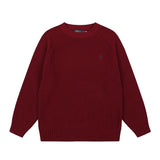 Heavy weight! rl ralph pony heattech women's fall and winter round neck topscasuallooseknitting wool sweater couple