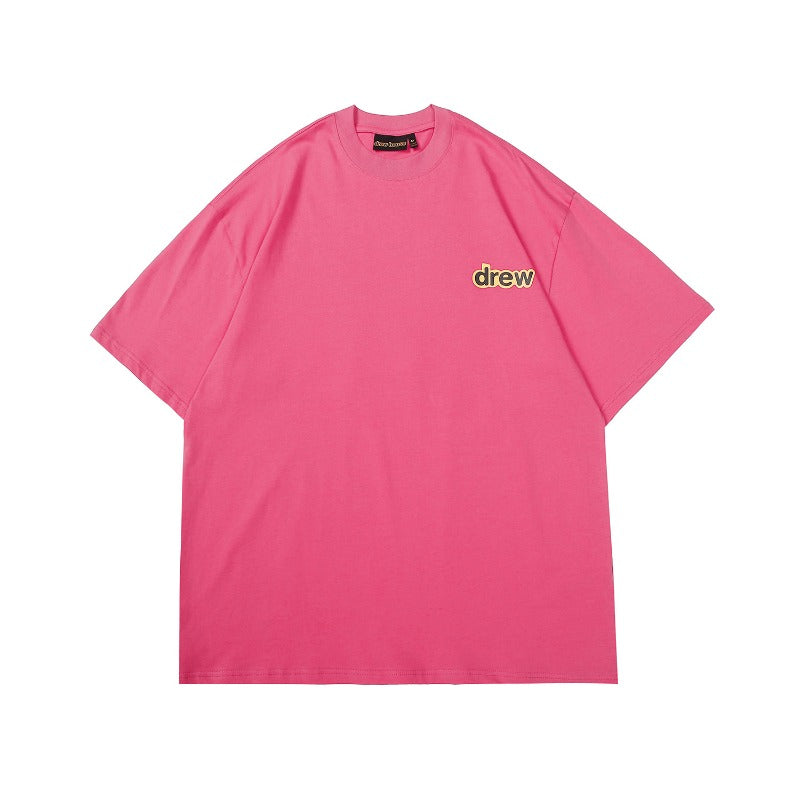 Drew house tshirt r d@ew cartoonthemed small print crew neck pullover short sleeve
