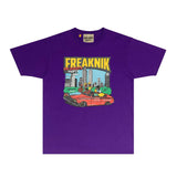 Gallery Dept T Shirt Retro Printed Loose Short-Sleeved Shirt