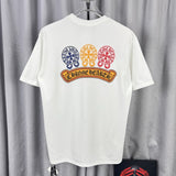 Ch hip-hop t shirts summerch horse hoof print sanskrit printing short-sleeved t-shirt american style