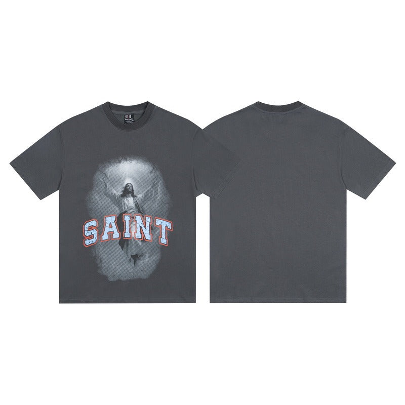 saint m t shirts s.m character series graphic crew neck pullover short sleeve tee
