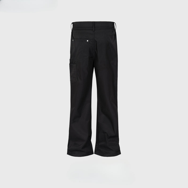 MIJKO Men's Vintage Pants MIJKO Men's Women's Zipper-Embellished Suit Casual Pants
