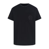 Ch hip-hop t shirts ch short-sleeved gradient sanskrit printing short-sleeved loosecasualpure cotton american heavy weighteasiest for matchtrendy