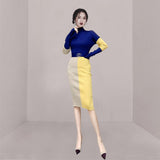 Women Maxi Dress Autumn and Winter Turtleneck Slim Fit Hip Knitwear Dress