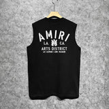 Amiri tank top los angeles california printing