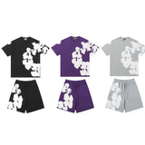 Denim Tears T shirt & Shorts 2 Piece Set