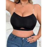 Full figure bra push-up seamless bubble wrapnon-slip