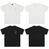 Drew house tshirt r d@ew smiley face embroidered letter crew neck short sleeve
