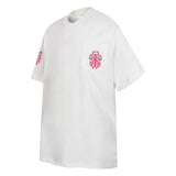 Ch hip-hop t shirts ch short-sleeved sanskrit horseshoe sword printing casual pure cotton american heavy weight short-sleeved
