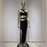 Women Dresses Sexy Cut out Bandage Dress Nightclub Bar Party Dress (Ont0408)