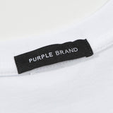 Purple Brand T Shirts Spring/Summer Car Print Hip Hop Men's and Women's Loose Casual Short-Sleeved T-shirt