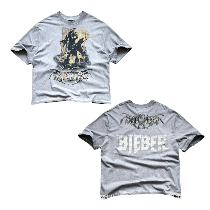 saint m t shirts s.m. rock 'n' roll ghost limited edition crew neck pullover short sleeve t-shirt